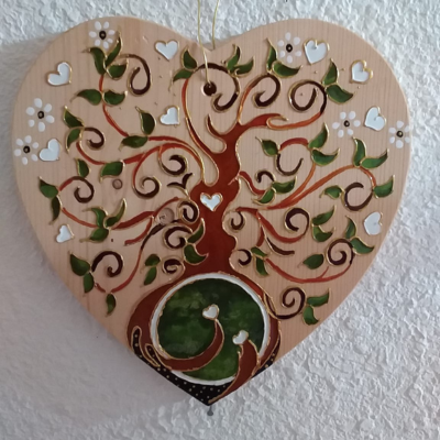 Coeur bois modele 001