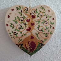 Coeur bois modele 002